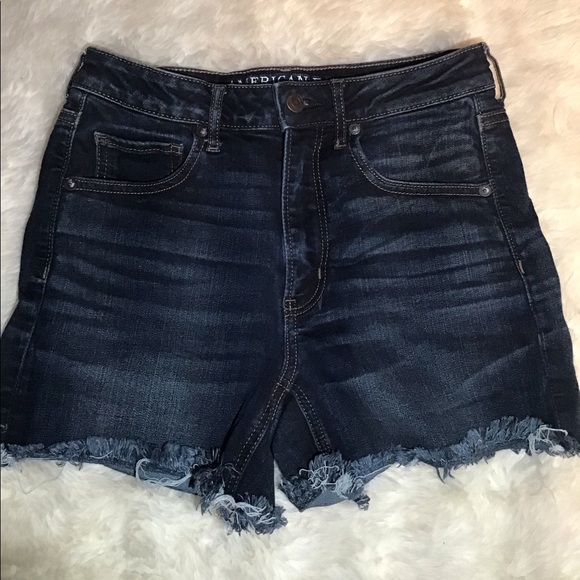 American eagle super stretch Hi rise shortie shorts - Picture 1 of 7
